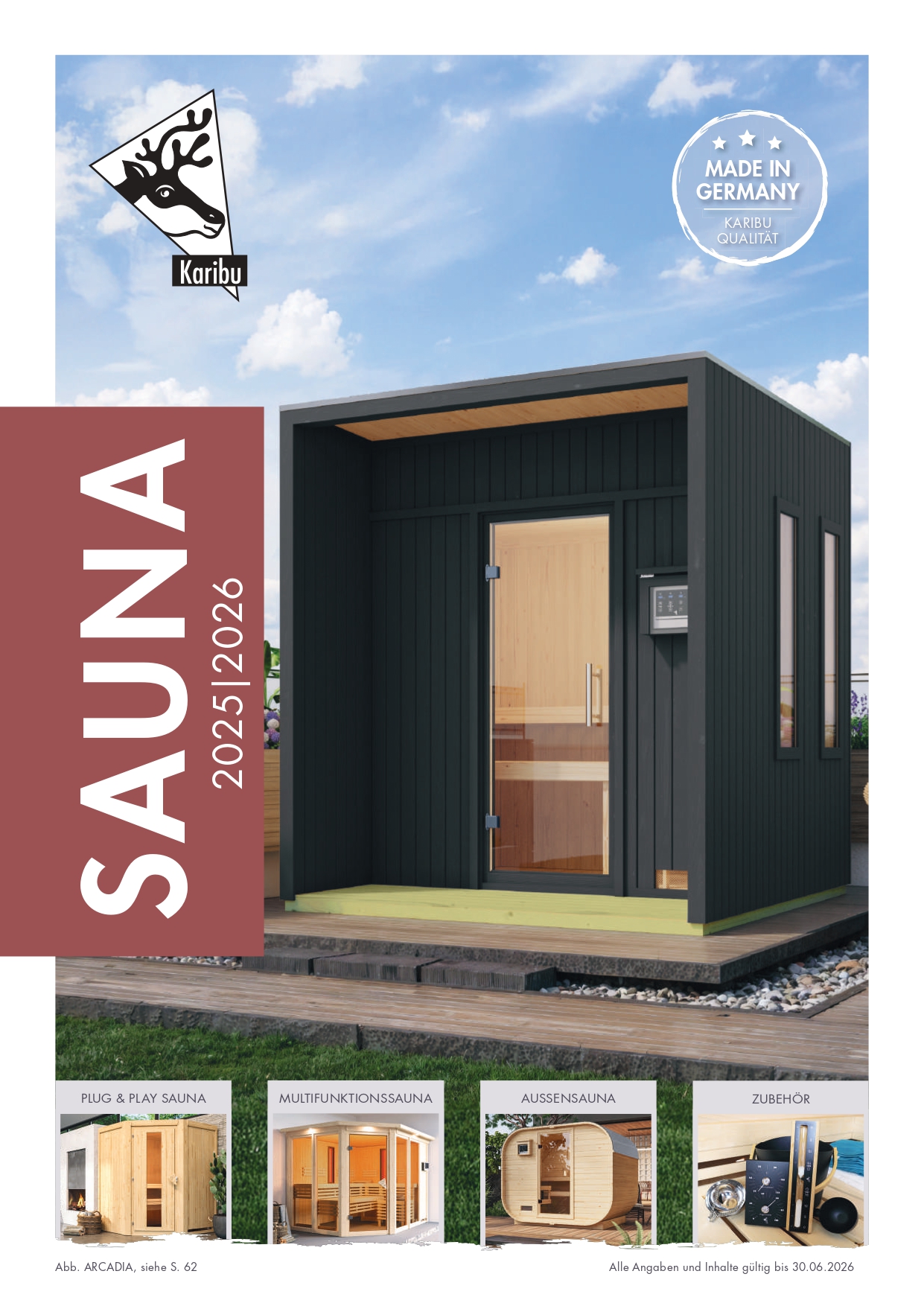 Karibu Saunakatalog 2025/26