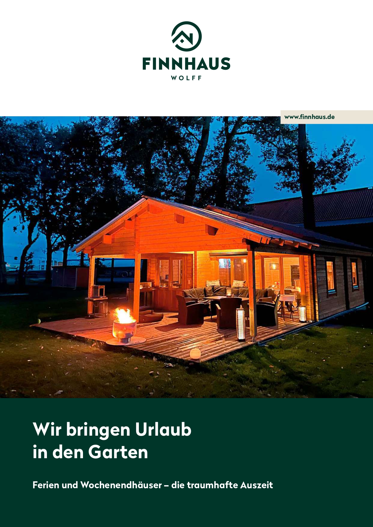 Finnhaus Wolff Ferienhäuser 2025