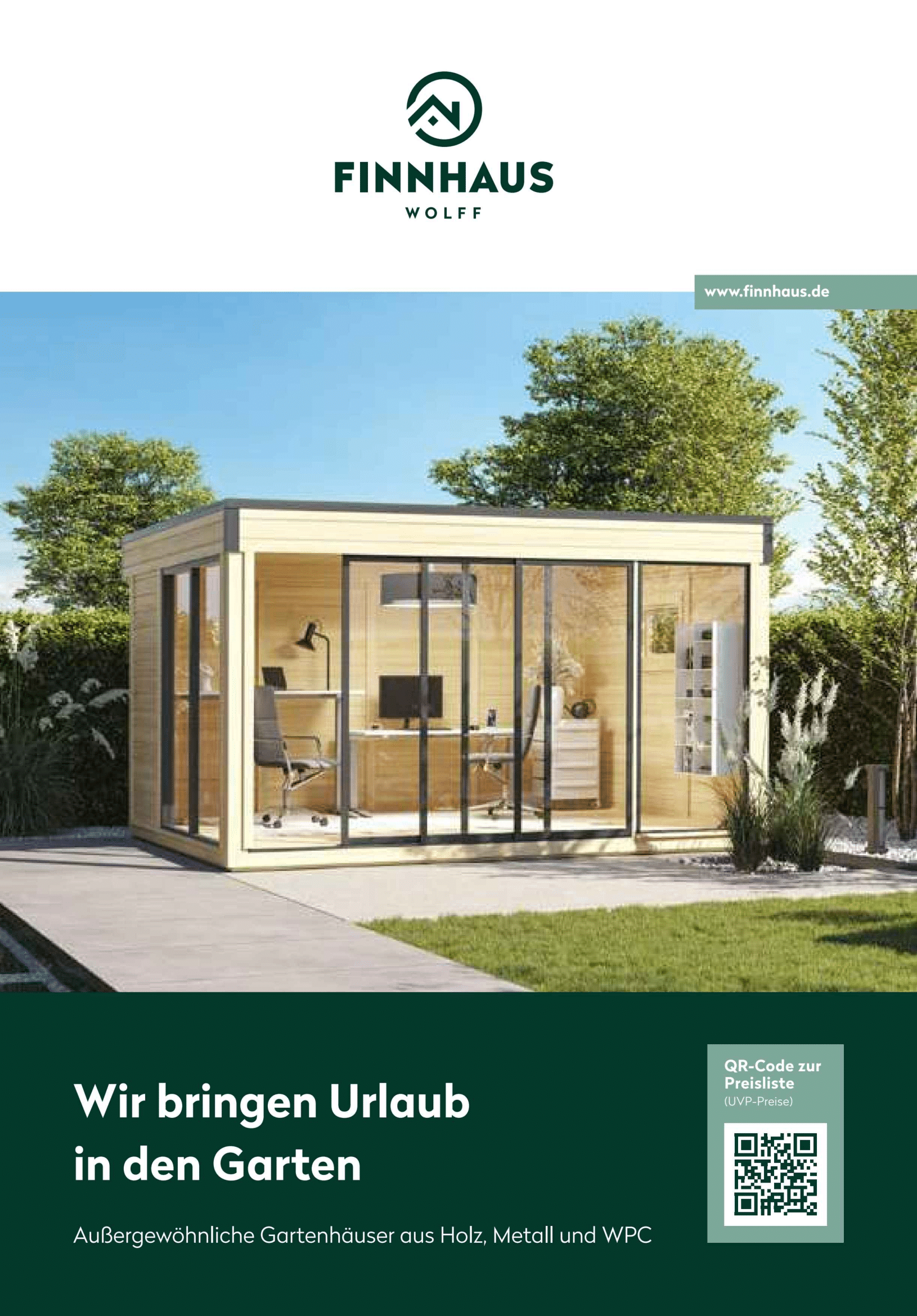 Finnhaus Wolff Gartenkatalog 2023