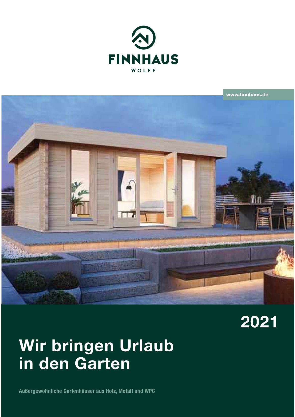 Finnhaus Wolff Gartenkatalog 2021